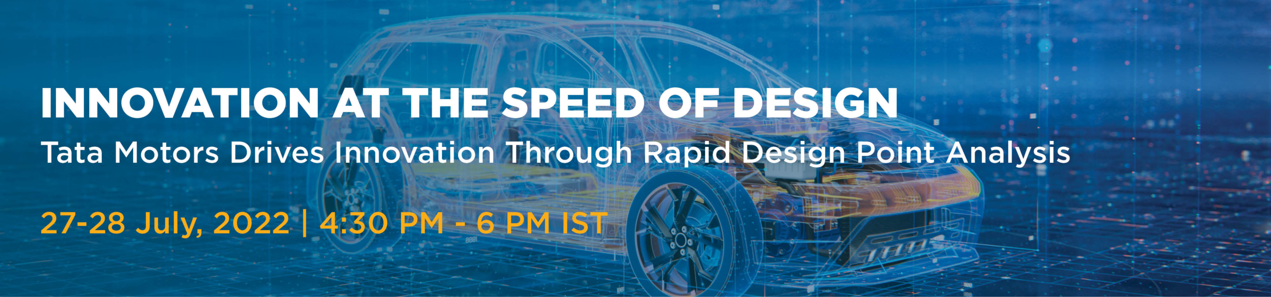 TataMotors SimSolid Webinar Landing Page Header Graphics